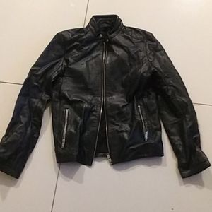 Asos Faux Leather Moto Jacket